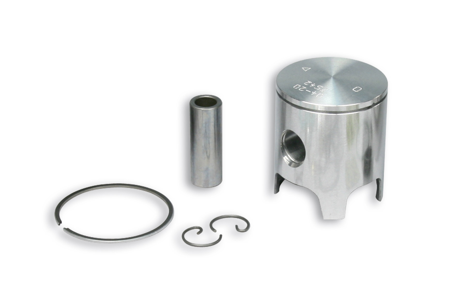 Malossi Piston 2T D.40 with pin D.12 and 1 rectangular ring size D